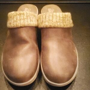 Skechers Pier Lite Casual Wedge Sandal Brown Size 10